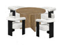 Osbory Boucle - 5 Piece Dining Room Set
