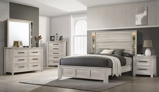 Emma B120 4pc Bedroom Set King\Queen
