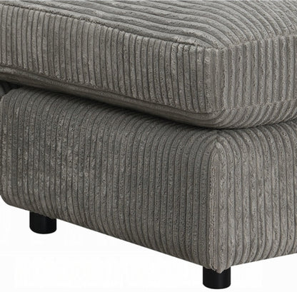 Tavia Reversible Sectional Sofa W/6 Pillows