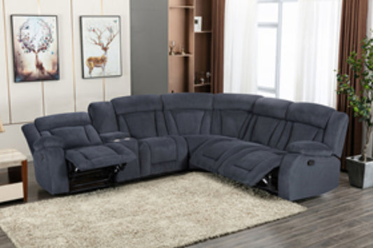 M8039 Plush Recliner Sectional