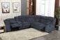 M8039 Plush Recliner Sectional