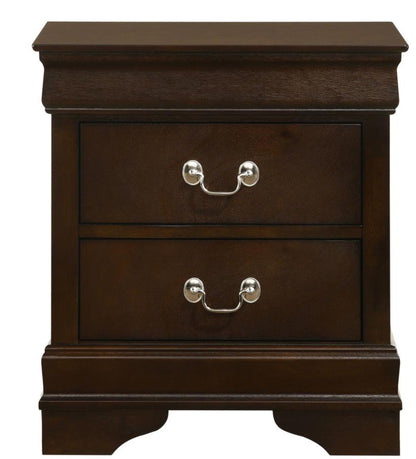 LOUIS PHILIPPE 4 PIECE QUEEN \KING BEDROOM SET CAPPUCCINO