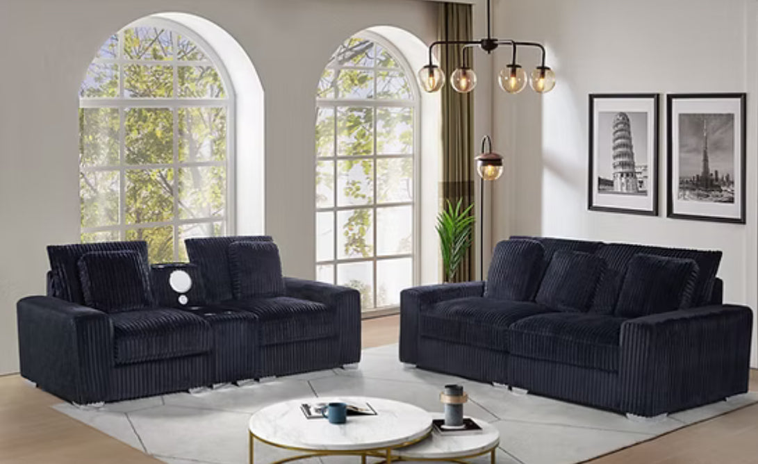 Cologne 3pc / 2pc Set Black/ Cream/ Gray