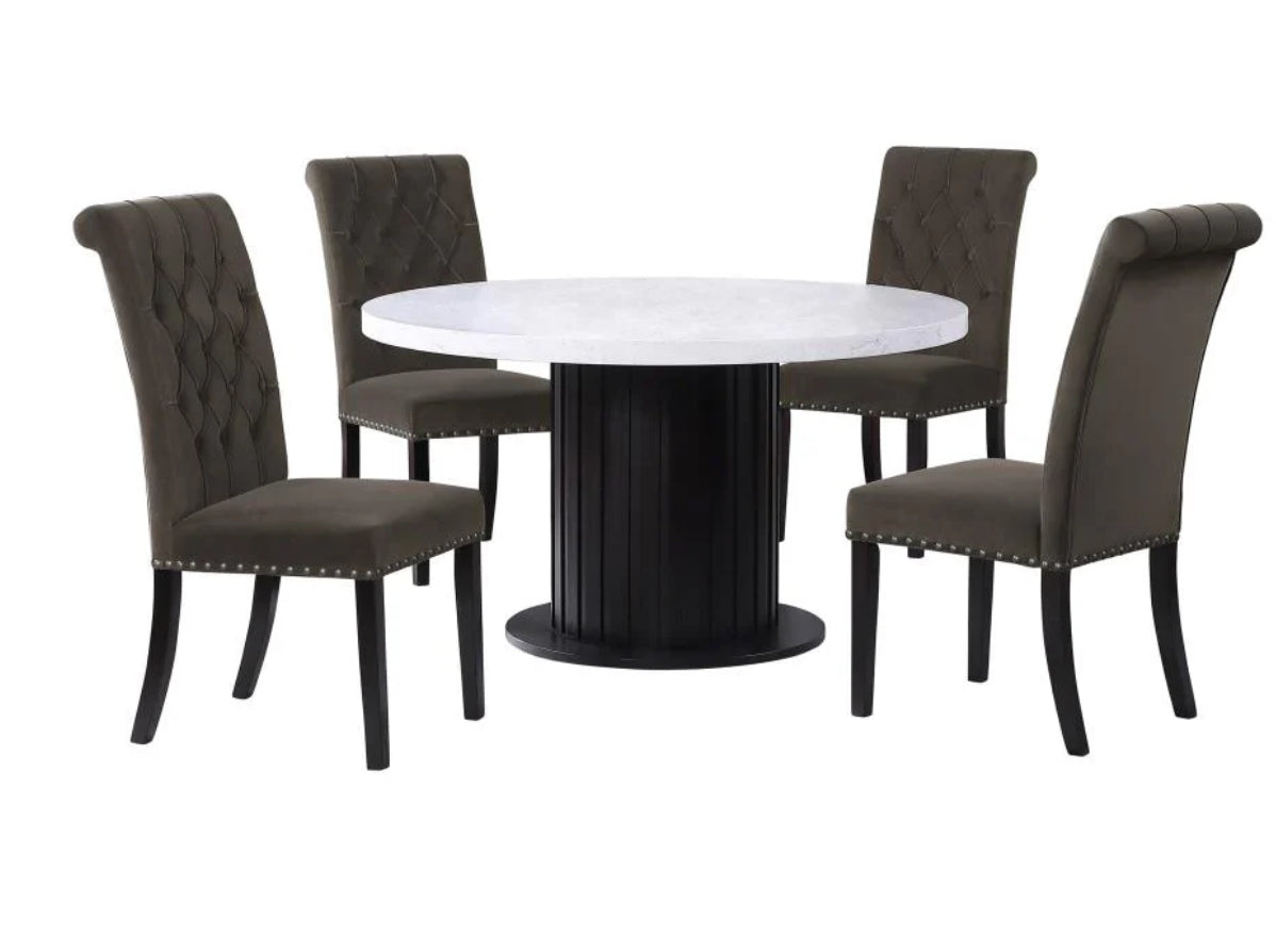 Sherry - Dining Table 5 Piece Set - Brown