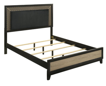Valencia 4pc Bedroom Set Wood/Black