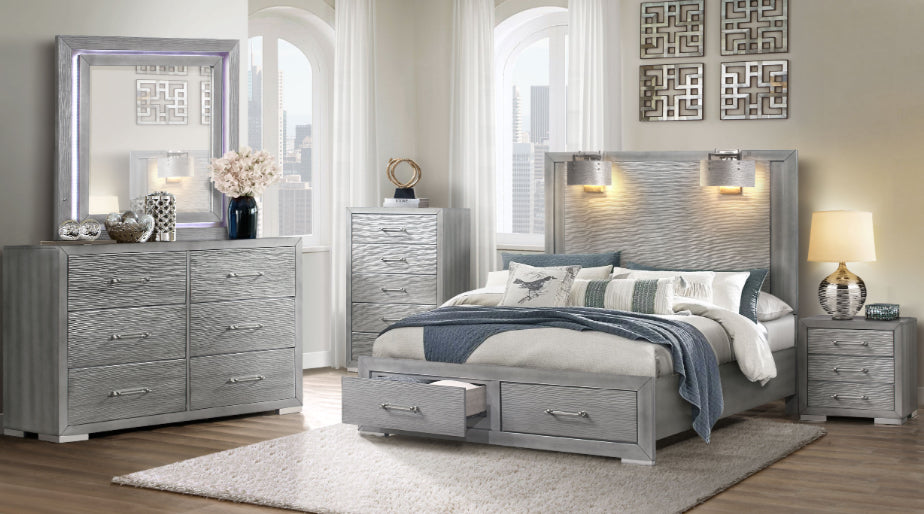 Tiffany 4 PC Bedroom Set