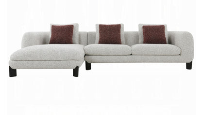 Mardi Sectional Sofa w/3 Pillows