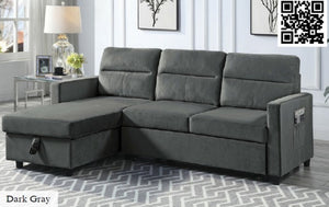 89331DG
Ivy Dark Gray Velvet Loveseat