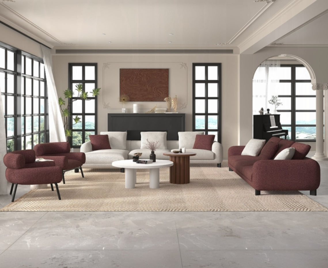 Mardi Sectional Sofa w/3 Pillows