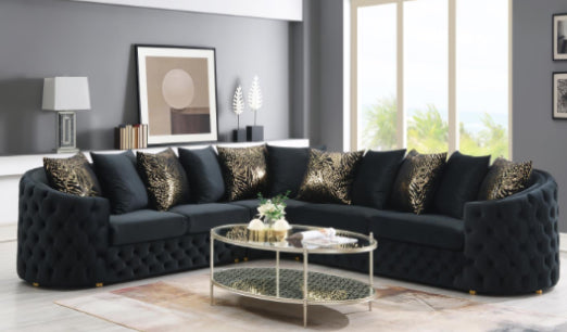 L826 - NYRA BLACK Sectional