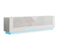 Colonia TV241 Stand LED Doors White Lacquer UV 71”