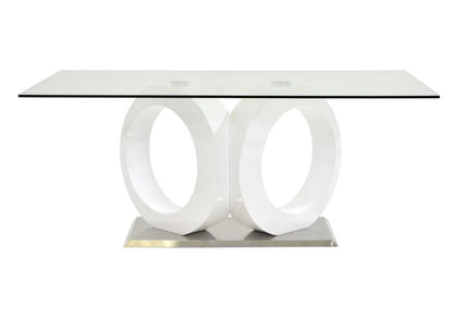 Modway Grey White Dining set