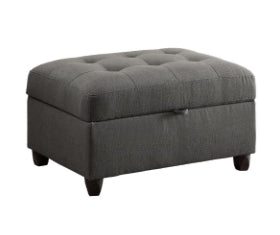 STONENESSE UPHOLSTERED SECTIONAL CHAISE SOFA GREY