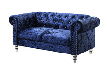 Load image into Gallery viewer, U9550 Blue Sofa + Loveseat
