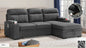 89620
Kaden Gray Polished Microfiber Loveseat