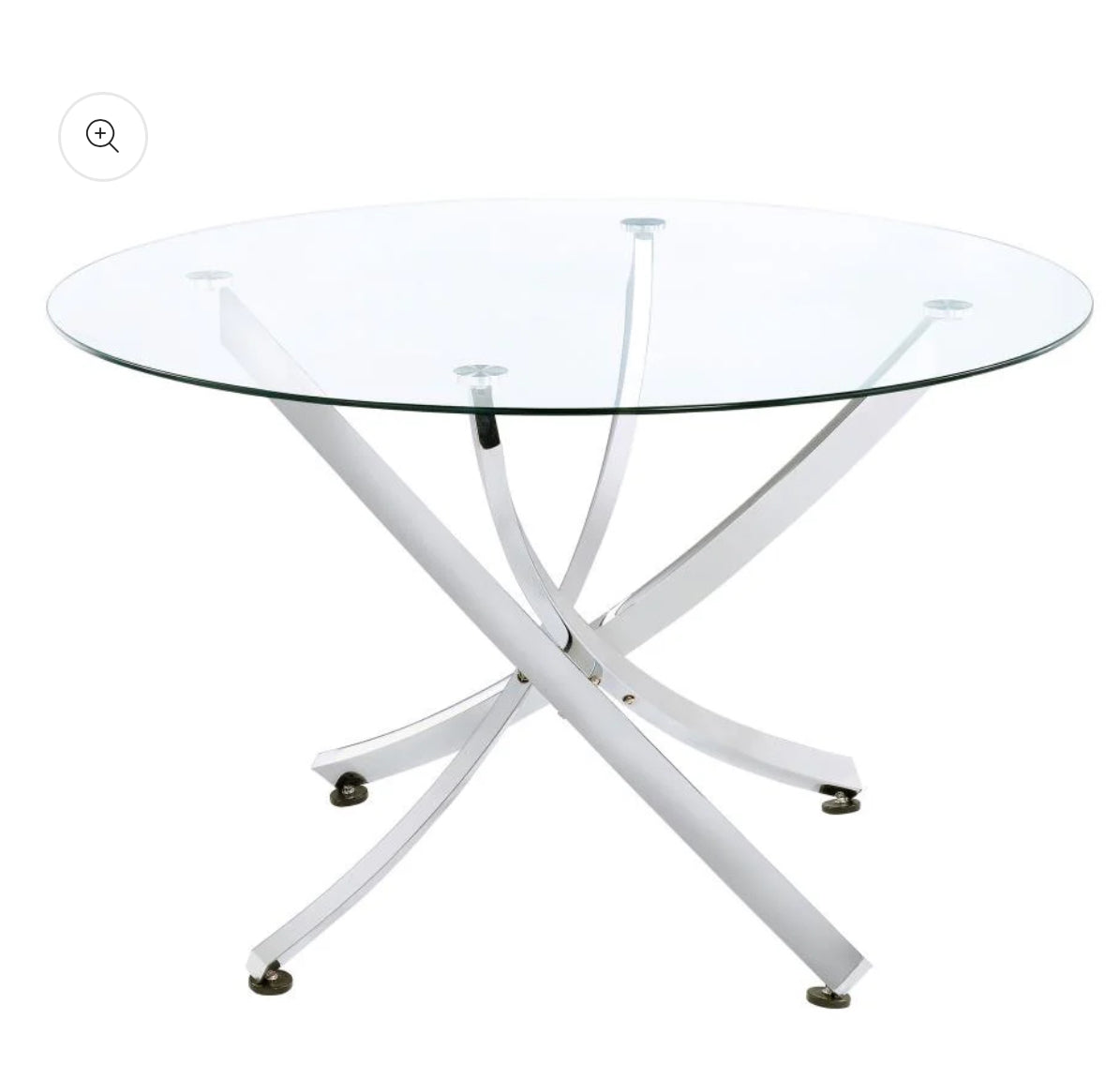 Brooklyn Grey & White Dining Table 5 Piece Set