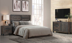 Burt Dark Oak Queen Bedroom Set in a Box