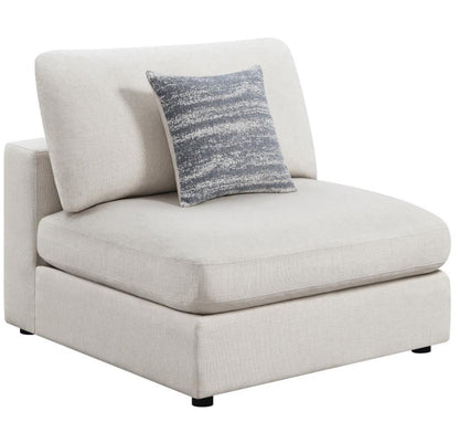 SERENE 4-PIECE UPHOLSTERED MODULAR SECTIONAL SOFA BEIGE