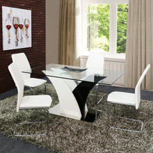 Load image into Gallery viewer, 5PCS/ 7PCS  Modern Dining Set Black/White
