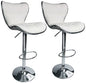 Leopard Shell Back Adjustable Swivel Bar Stools 2/1  Multi Color Chairs