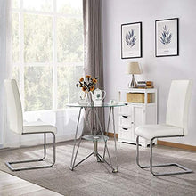 Load image into Gallery viewer, 6pcs Modern White Dining Chairs
