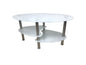 White Oval Coffee Table