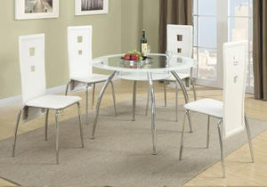 5PCS Dining Set Available In Black & White F1273 P134