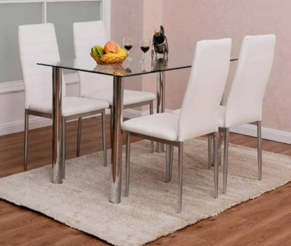 Modern Table Plus 4 Chairs