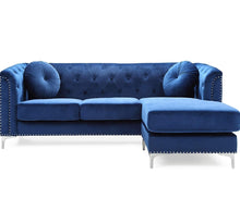 Load image into Gallery viewer, Navy Blue. Living Room Furniture
