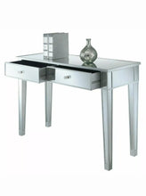 Load image into Gallery viewer, Mirrored Console Table With 2 Drawers Storage Dressing Table Furniture
