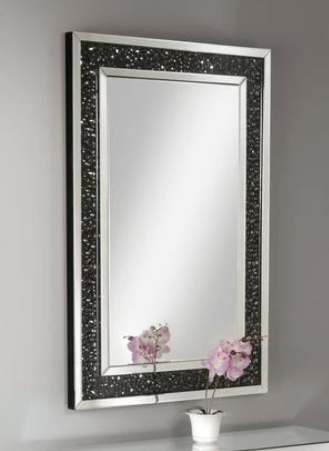 Noor Accent Mirror (Wall) - 97391 - Mirrored