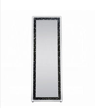 Load image into Gallery viewer, Noor Accent Mirror (Floor) - 97158 - Mirrored &amp; Faux GemStones
