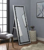 Noor Accent Mirror (Floor) - 97158 - Mirrored & Faux GemStones