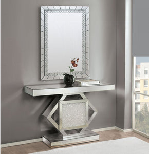 Nowles Console Table Only- 90234 - Mirrored