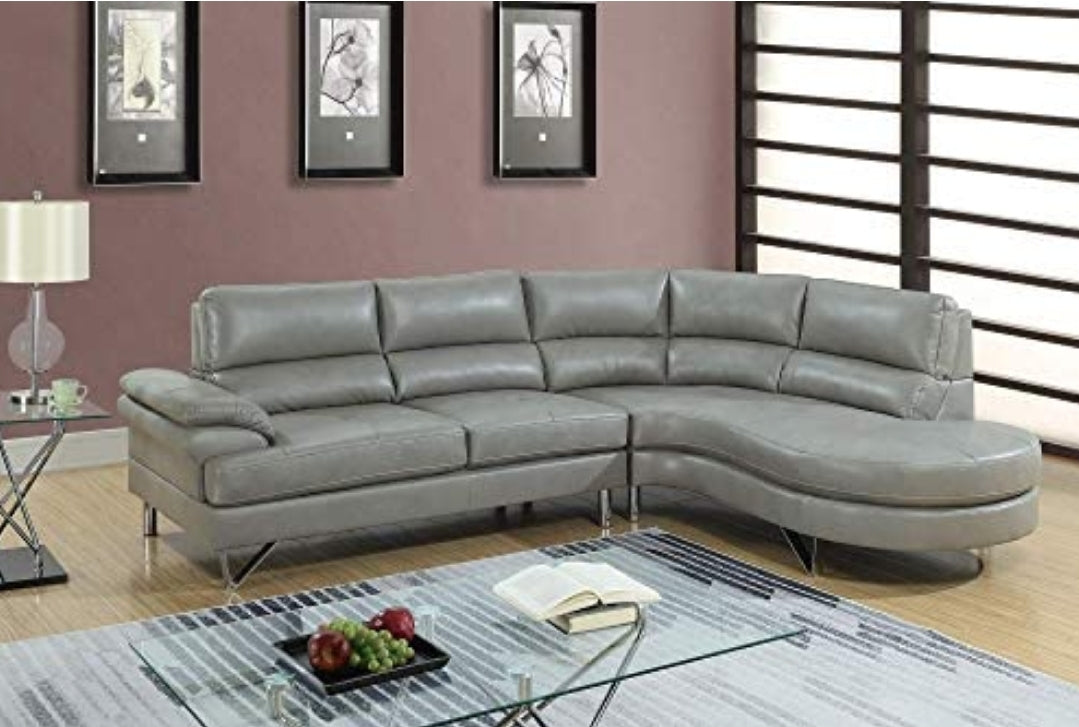 Modern Gray Sectional