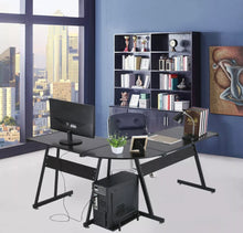 Load image into Gallery viewer, L Shaped Desk Corner Computer Gaming Laptop Table Workstation Home Office
