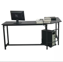 Load image into Gallery viewer, L-shaped Corner Desk Gaming Computer Workstation Table w/ Cpu Stand Home Office

