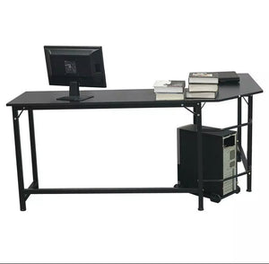 L-shaped Corner Desk Gaming Computer Workstation Table w/ Cpu Stand Home Office