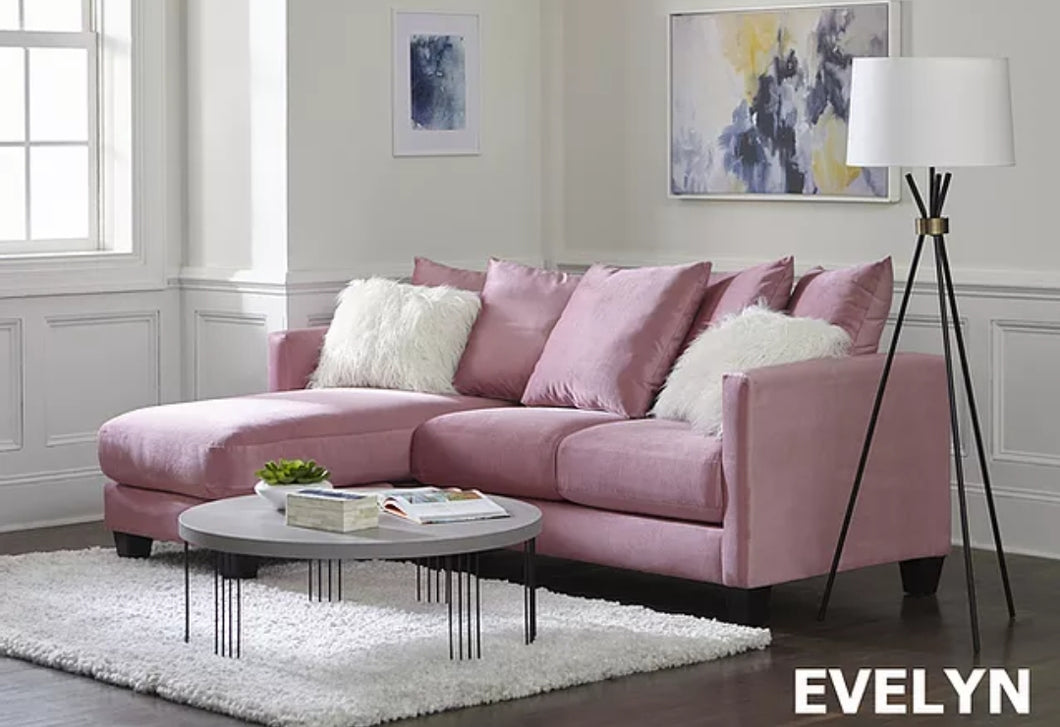 Evelyn Pink Sectional