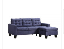 Load image into Gallery viewer, Earsom Sectional Sofa (Rev. Chaise) - 56650 - Transitional - Linen Fabric

