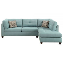 Load image into Gallery viewer, Laurissa Sectional Sofa

54395 Teal With Ottoman
