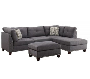 Laurissa Sectional Sofa

54385 With Ottoman Gray
