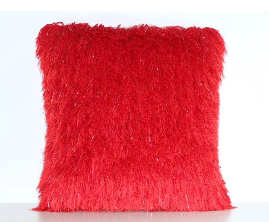 Shaggy Lurex Throw Pillow

SHRS-A03 Red