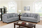 Gray Sofa & Loveseat F6401