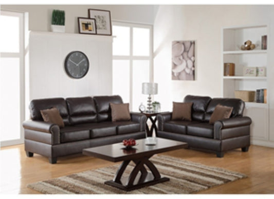 F7878
2PCS SOFA SET ESPRESSO