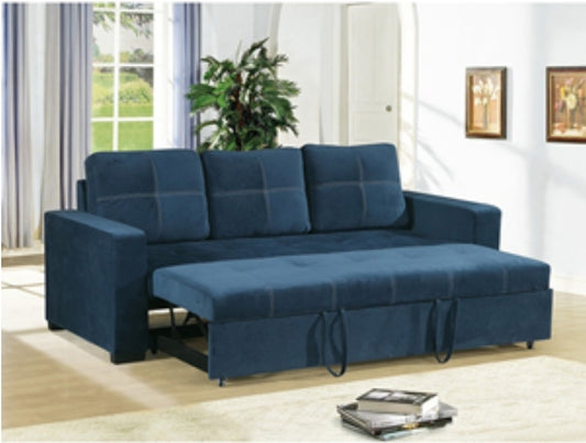 F6531 CONVERTIBLE SOFA NAVY