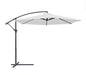 10-Foot Patio Offset Cantilever Umbrella Outdoor Market Hanging Umbrellas with Crank & Cross Base

Multi Colors Available