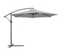 10-Foot Patio Offset Cantilever Umbrella Outdoor Market Hanging Umbrellas with Crank & Cross Base

Multi Colors Available