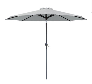 9' Patio Umbrella Table Umbrella Outdoor Market Straight Umbrella with Tilt Adjustment, 8 Sturdy Ribs

Multi Color Available