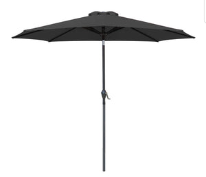 9' Patio Umbrella Table Umbrella Outdoor Market Straight Umbrella with Tilt Adjustment, 8 Sturdy Ribs

Multi Color Available